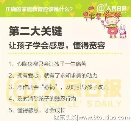 正确的家庭教育应该是什么？ 这8大关键值得思考！