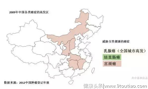 最新！中国癌症地图，看看有没有你的老家？
