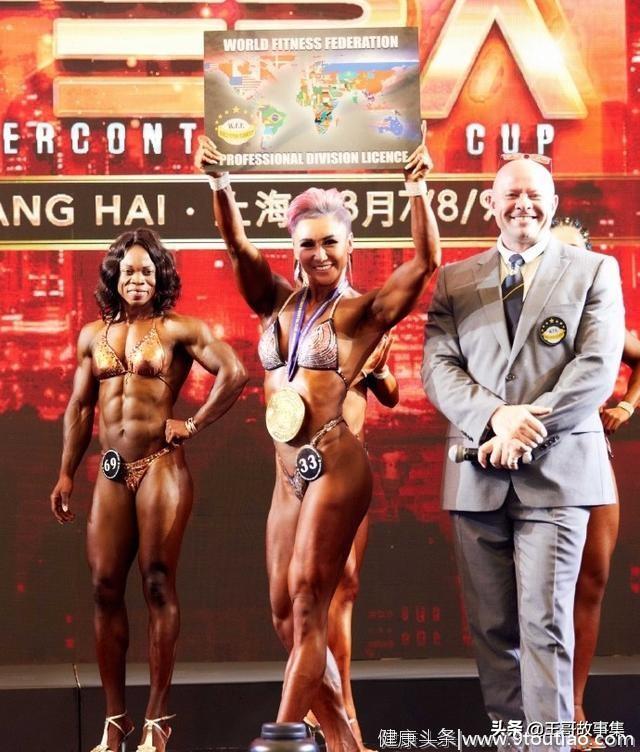 中国肌肉版星云，40岁辣妈征战国际大赛终成健身天后
