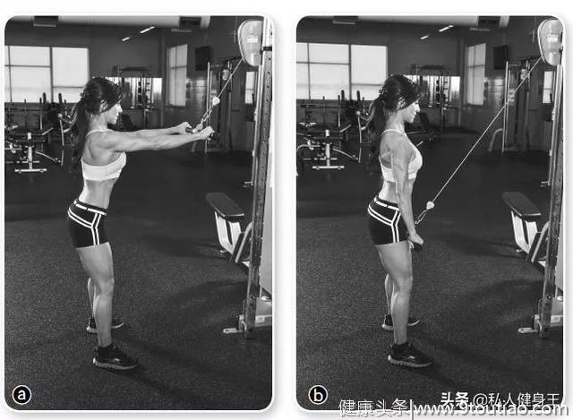 练出倒三角，性感的背部肌肉，三个动作，帮你强化背部肌群