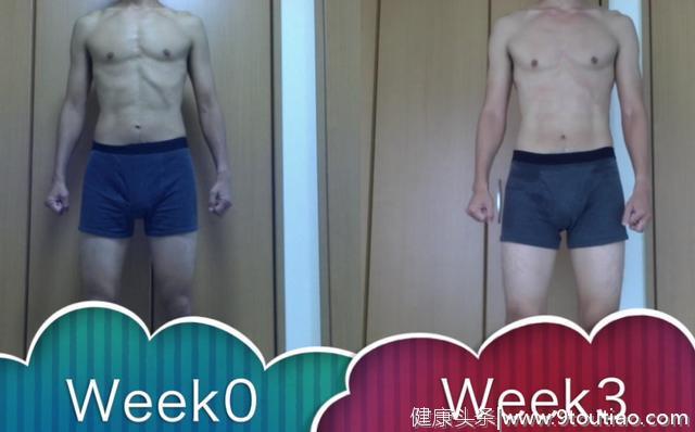 36岁男子徒手健身15周，记录身材转变，被称赞胸肌练得很漂亮