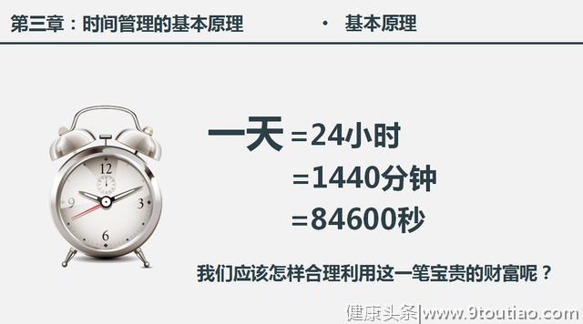 30页时间管理培训：时间是职场上，唯一对每个人都公平的资源