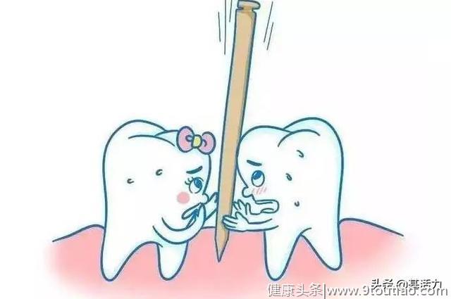 长期剔牙导致牙缝增大，不正确使用牙签对牙齿的危害有哪些？