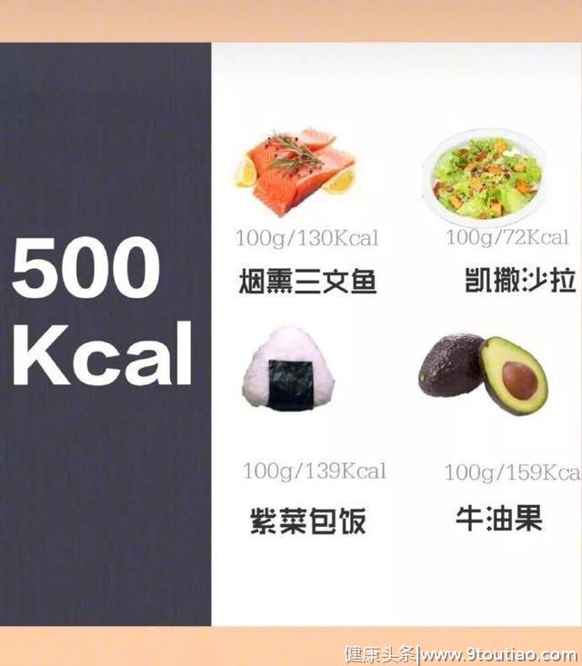 每餐控制在500卡路里的食谱推荐
