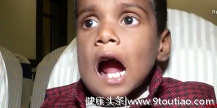 印度一7岁男孩嘴里长526颗牙齿，从0.1毫米到15毫米且奇形怪状