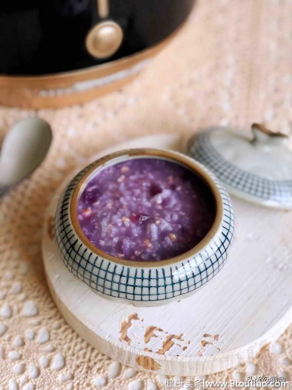 紫薯燕麦粥的做法，夏季好食谱，值得收藏