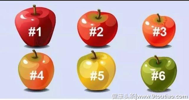 性格测试，来选一个你喜欢的苹果吧！