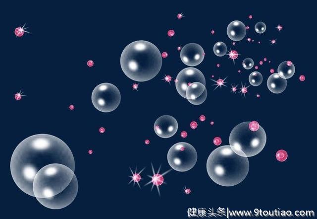 心理测试：4个气泡图，你觉得哪个最漂亮？测出你内心哪里最柔弱