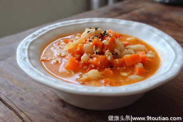 熊猫减肥食谱5—鱼片杂蔬豆腐烩疙瘩，一碗解决一餐饭