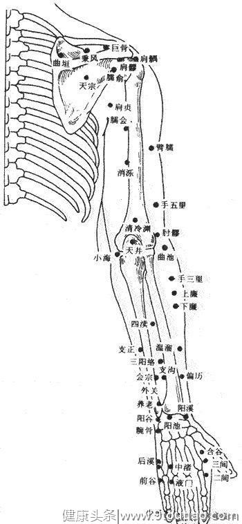 人体穴位图，从头到脚都标得一清二楚，收藏吧