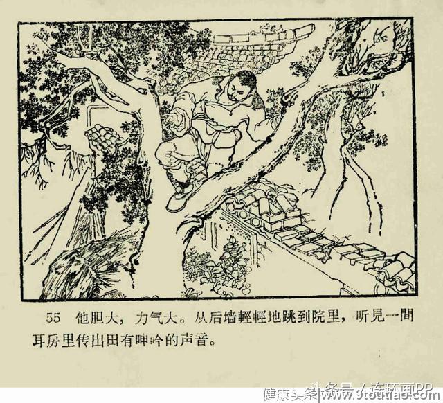 一本1964年的老连环画《祖传秘方》王纯信 绘